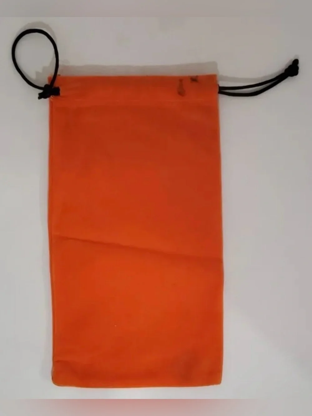 EmaxDesign Orange Drawstring Pouch Bag